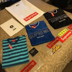 Brand new supreme shirts/jerseys